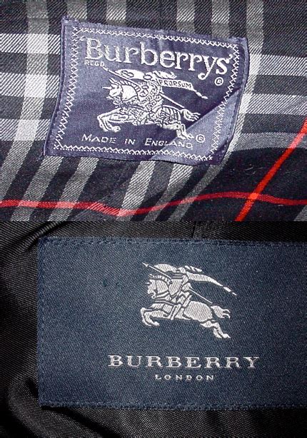 burberry tags